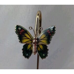 Vintage NIB Mark The Place Butterfly‎ Book Mark Brass Butterfly Book Mark